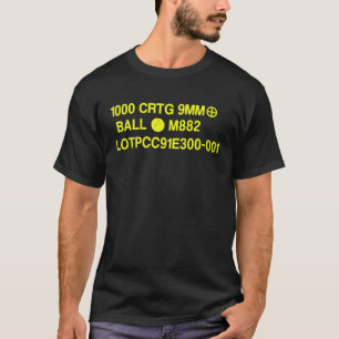 Camiseta 9 MM Ammo Can Gun