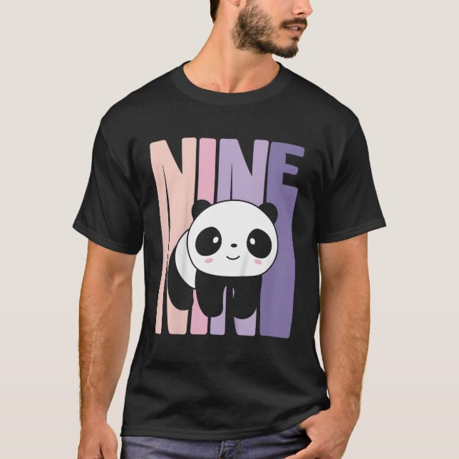 Camiseta 9 Panda 9º Día B (Anverso)
