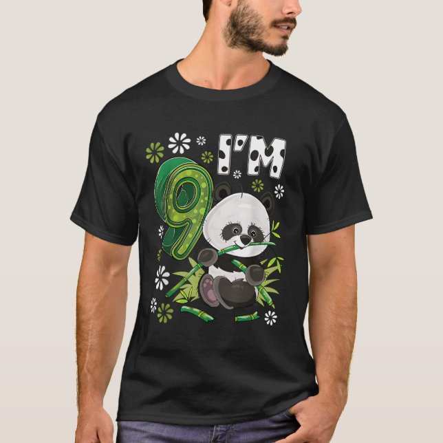 Camiseta 9 Panda 9Py Animal Panda (Anverso)