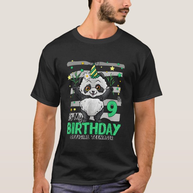 Camiseta 9 Panda Es Mi 9º (Anverso)