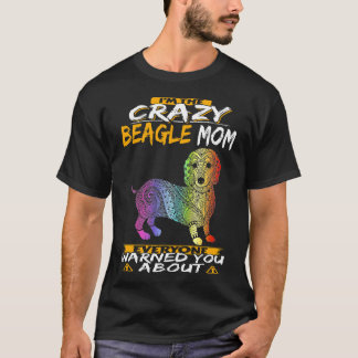 Camiseta 9 Soy La Mamá Loca de Beagle 108