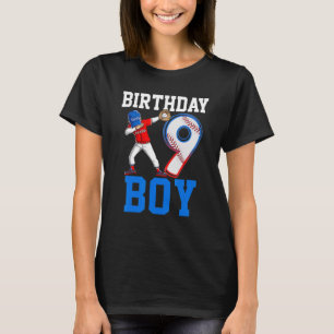 Camiseta 9 Years Old Baseball Themed 9th Birthday Party Spo