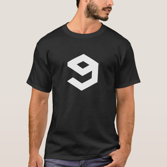 Camiseta 9gag (negro) (Anverso)