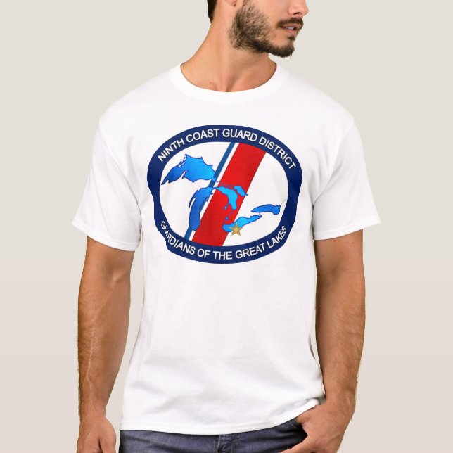 Camiseta 9no Distrito del guardacostas (Anverso)