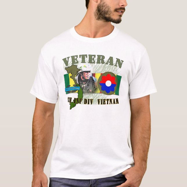 Camiseta 9no Inf Div - Vietnam (Anverso)