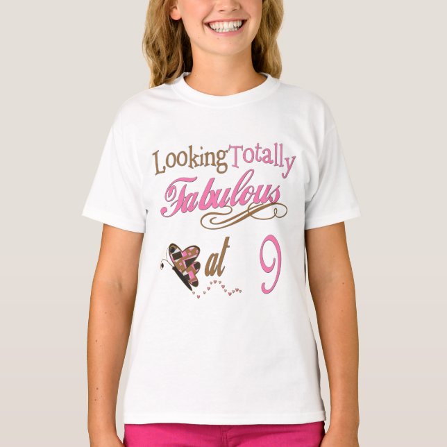 Camiseta 9no Regalos de cumpleaños (Anverso)