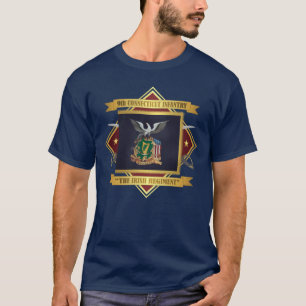 Camiseta 9no Voluntarios del irlandés de Connecticut