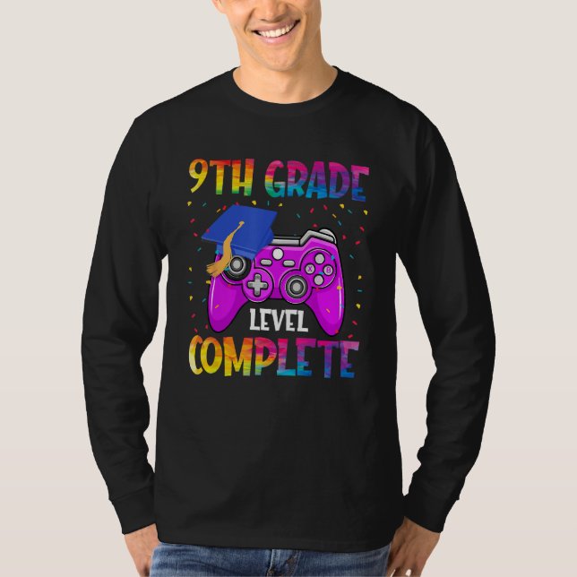 Camiseta 9th Grade Level Complete Last Day Of School Gradua (Anverso)