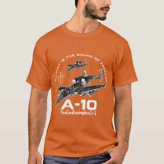 Camiseta A0 Warthog Fairchildhunderbolt USAF Avión de Caza