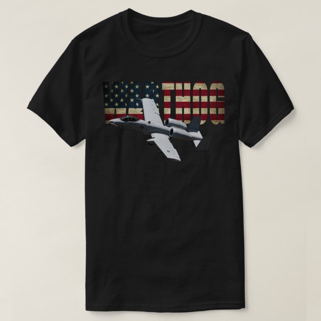 Camiseta A10 A-10 Tornillo Warthog Brrt Shark boca Lon (Diseño del anverso)