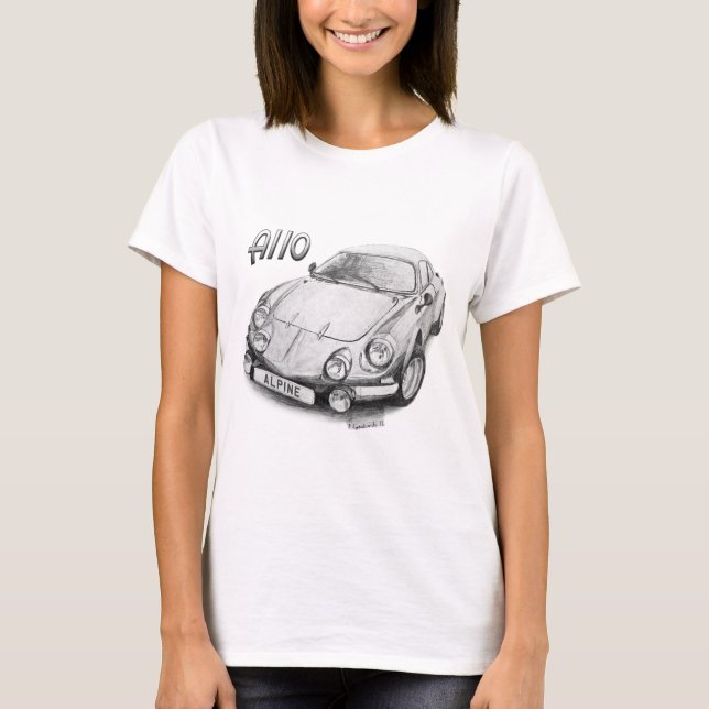 Camiseta A110 alpino (Anverso)