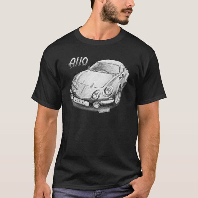 Camiseta A110 alpino (Anverso)