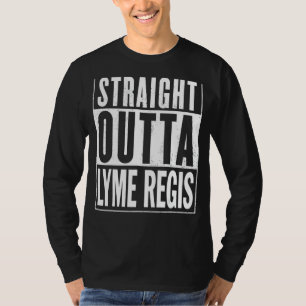 Camiseta A1 en el extremo derecho de Lyme Regis