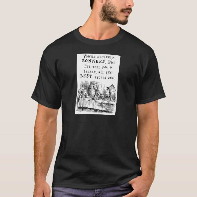 Camiseta A4 totalmente bonkers (Anverso)
