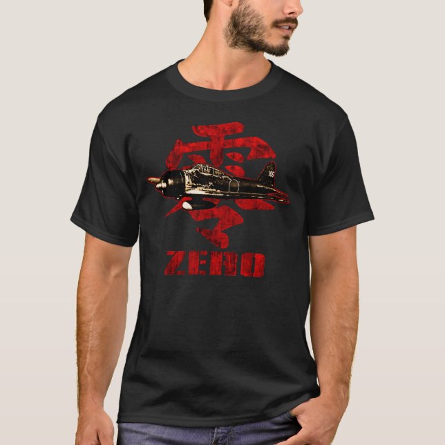 Camiseta A6M cero (Anverso)