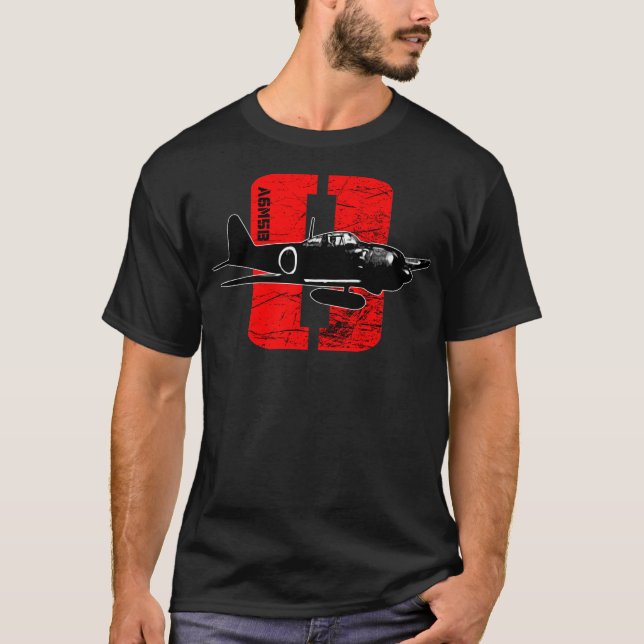 Camiseta A6M cero (Anverso)