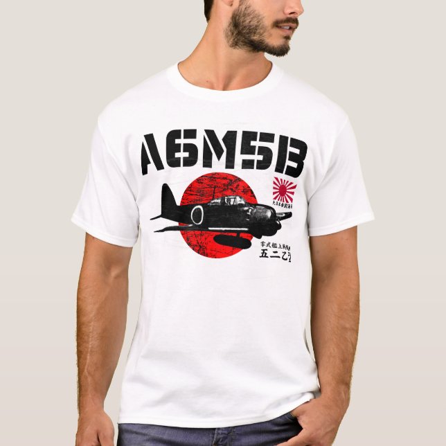 Camiseta A6M cero (Anverso)
