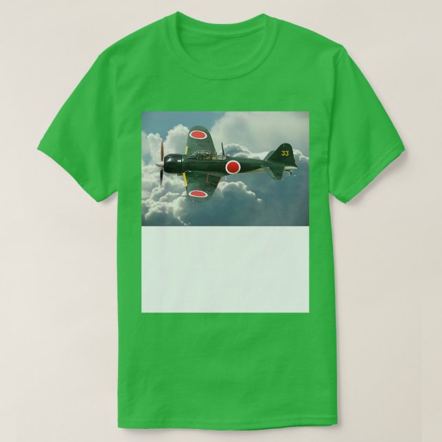 Camiseta A6M Cero 1 (Diseño del anverso)