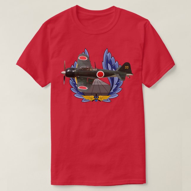Camiseta A6M Zero (Diseño del anverso)