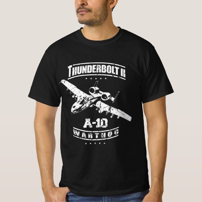 Camiseta A-10 Tornillo de seguridad II Alquiler de chorro d (Anverso)