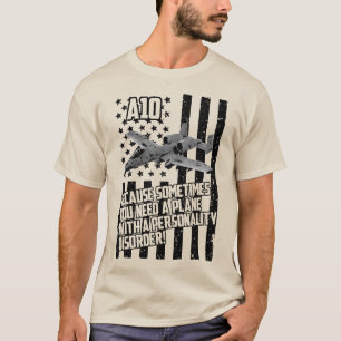 Camiseta A-10: Unyielding Combat Support