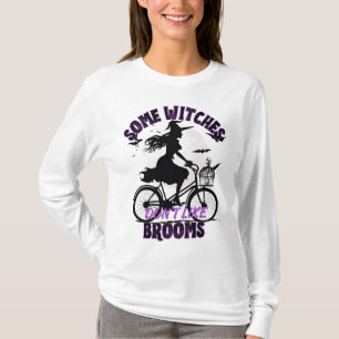 Camiseta A algunas brujas no les gusta la escoba. b