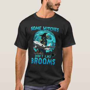 Camiseta A algunas brujas no les gustan las habitaciones, a