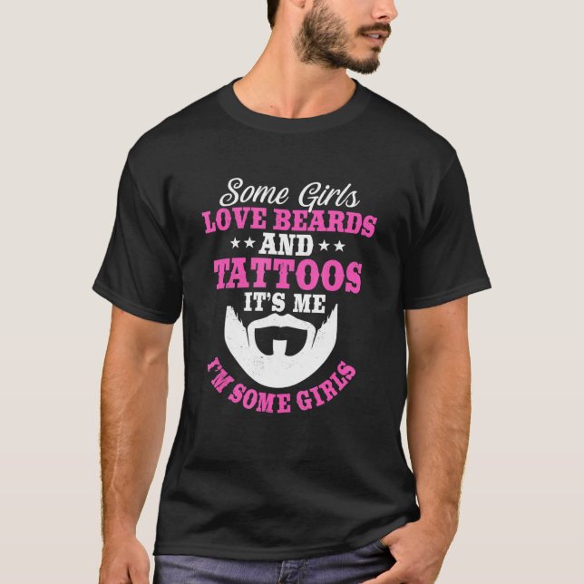 Camiseta A Algunos Chicas Les Encantan Las Camas Y Los Tatu (Anverso)