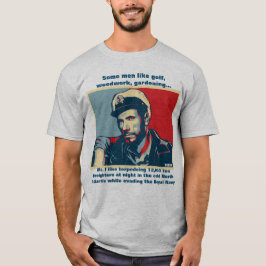 Camiseta A algunos hombres les gusta el golf. Me gustan los