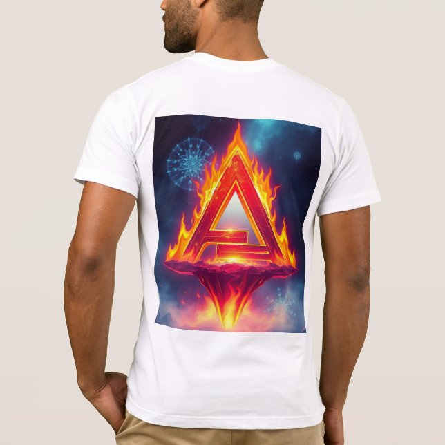 Camiseta „A – Anfang, Ausdruck, Autorität“ (Reverso)