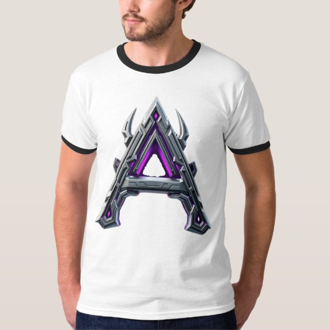 Camiseta „A – Anfang, Ausdruck, Autorität“ (Anverso)