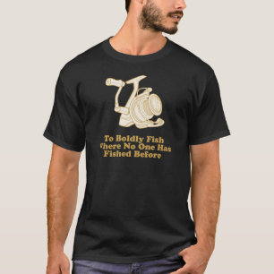 Camiseta A audazmente pesque…