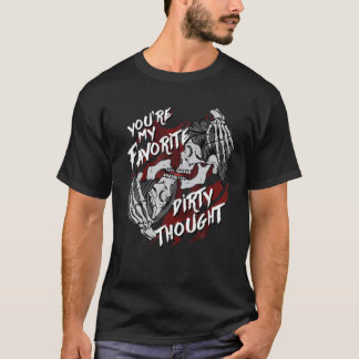 Camiseta A Badass Le Encantan El Borracho Oscuro Gótico Del