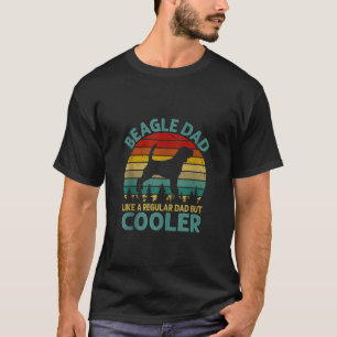 Camiseta A Beagle Dad Le Gusta Un Padre Regular Pero Frío P