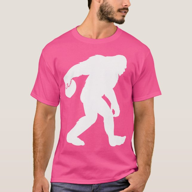 Camiseta A Bigfoot Le encanta el Bowling. (Anverso)