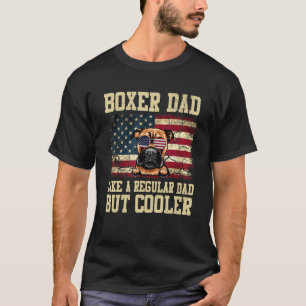 Camiseta A Boxer Dad Le Gusta Un Papá Corriente Pero Un Pap
