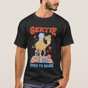 Camiseta A Camel Gertie Le Gusta Bailar