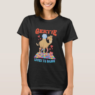 Camiseta A Camel Gertie Le Gusta Bailar
