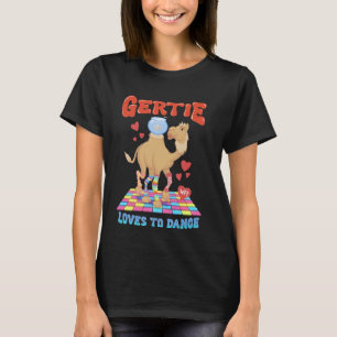 Camiseta A Camel Gertie Le Gusta Bailar