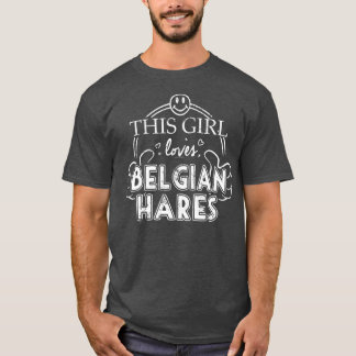 Camiseta A chica le encantan las hadas belgas conejos Masco
