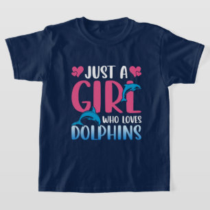 Camiseta A chica le encantan los delfines