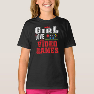 Camiseta A chica le encantan los videojuegos