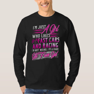 Camiseta A Chicas Carreras Les Gusta Los Coches Rápidos Es 
