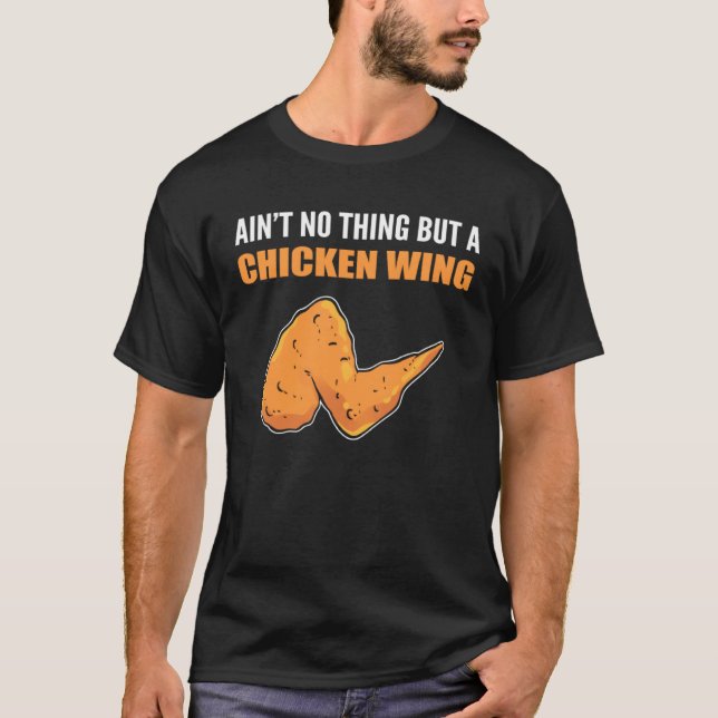 Camiseta A Chicken Wing Mukbang Vlogger (Anverso)
