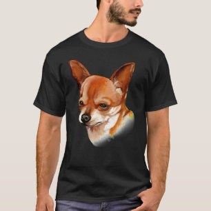 Camiseta A Chihuahua Dog le encanta estar con su pueblo