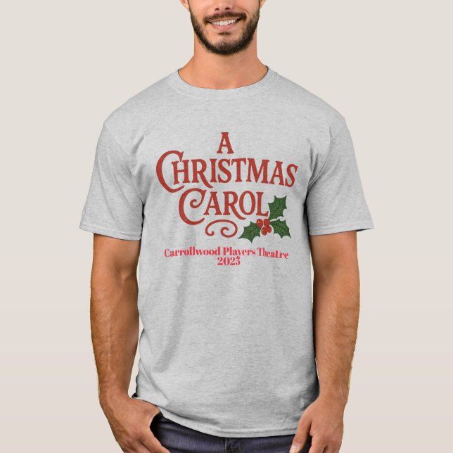 Camiseta A Christmas Carol 2025 Cast T-Shirt (Anverso)