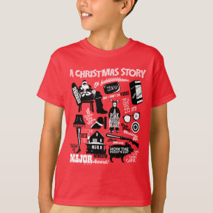Camiseta A Christmas Story Icons Graphic