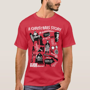 Camiseta A Christmas Story Icons Graphic