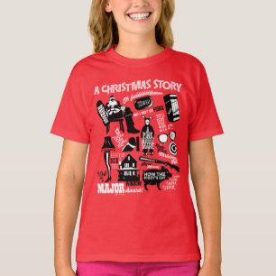 Camiseta A Christmas Story Icons Graphic