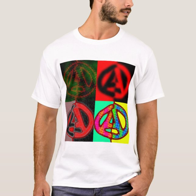 Camiseta a circundadas estilo (Anverso)